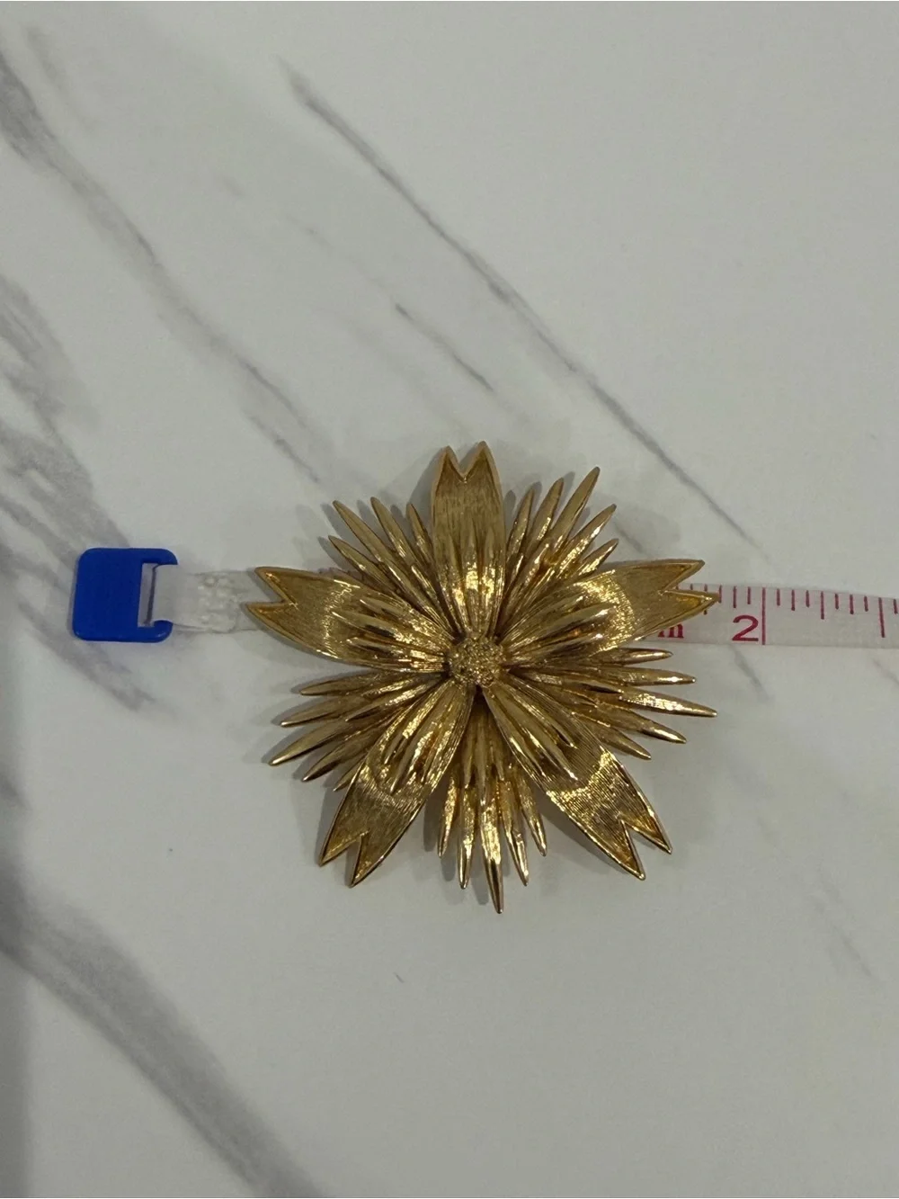 Vintage Monet Floral Brooch
